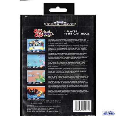 CHIKI CHIKI BOYS MEGADRIVE