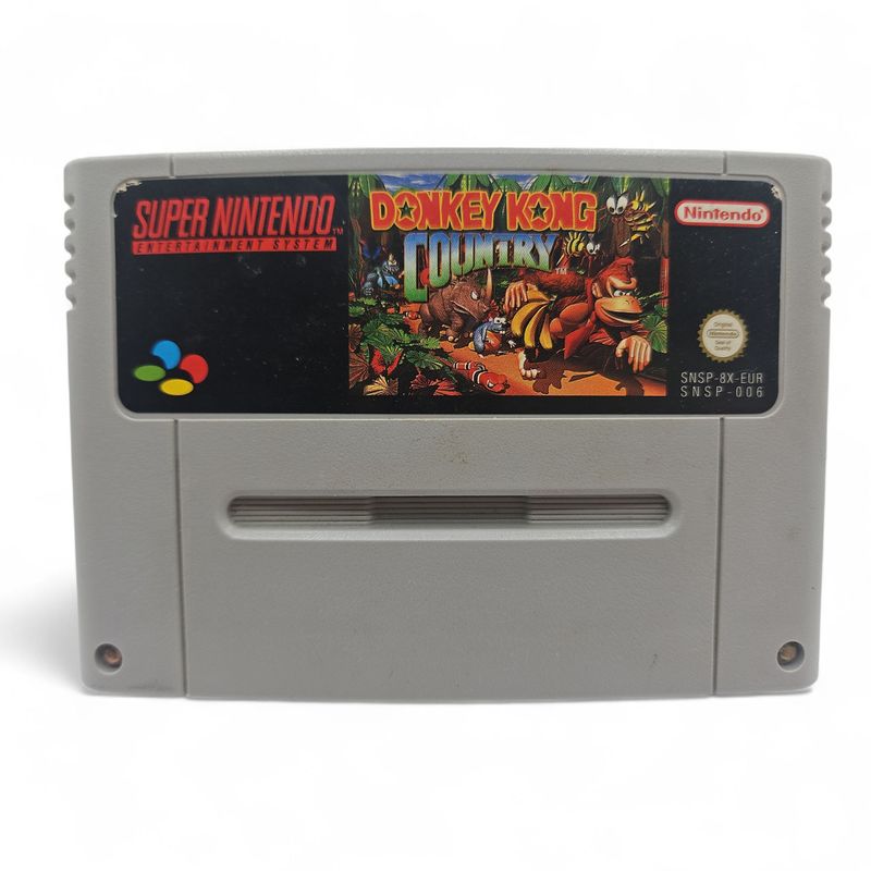 DONKEY KONG COUNTRY SNES NYTT BATTERI