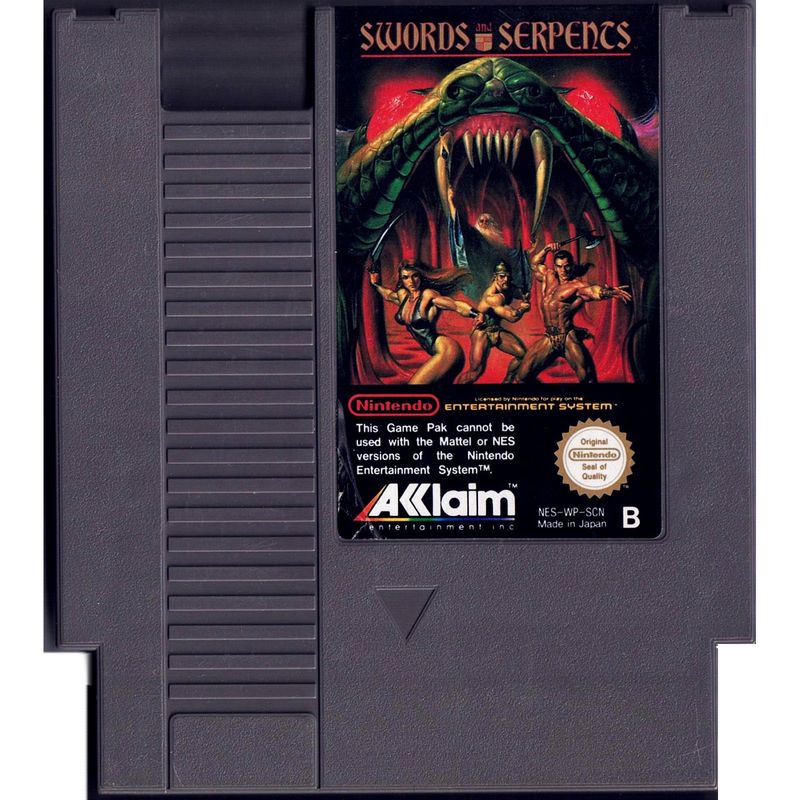 SWORDS AND SERPENTS NES SCN