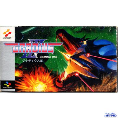 GRADIUS III SUPER FAMICOM