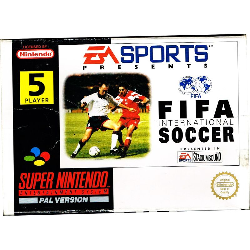 FIFA INTERNATIONAL SOCCER SNES SCN