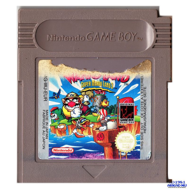 SUPER MARIO LAND 3 WARIO LAND GAMEBOY