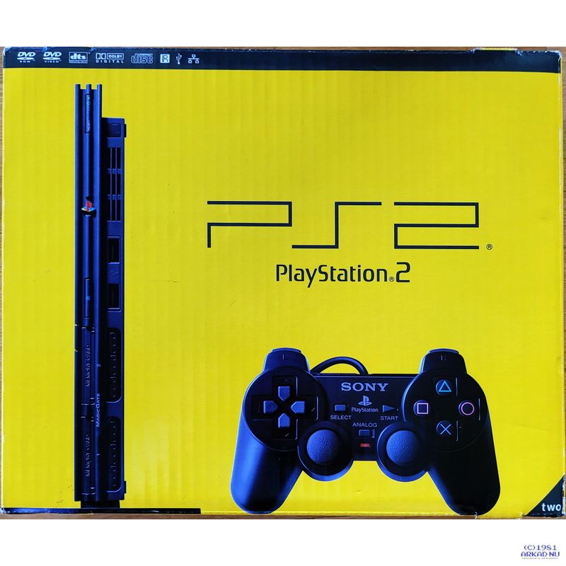 SONY PLAYSTATION 2 SLIM BOXED