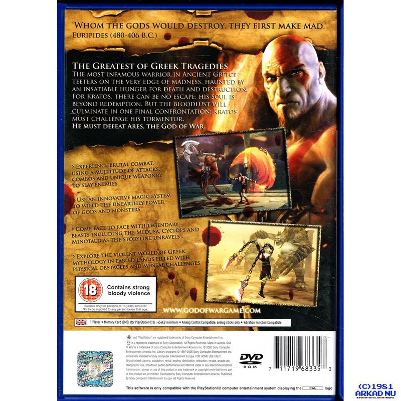 GOD OF WAR PS2