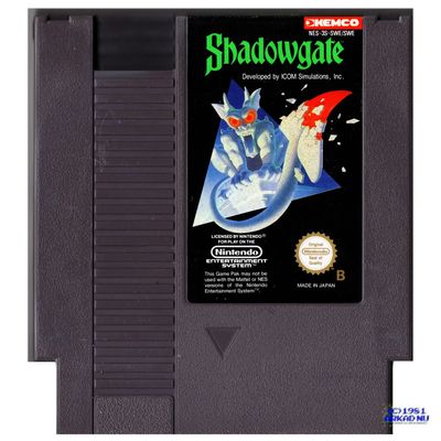 SHADOWGATE NES SCN