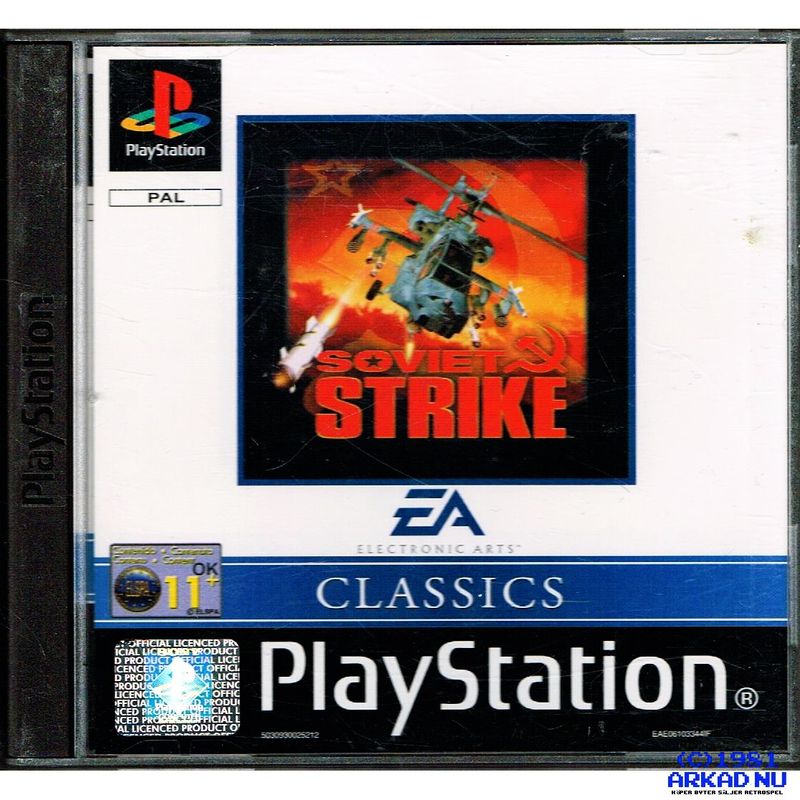 SOVIET STRIKE PS1