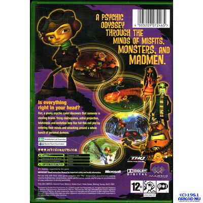 PSYCHONAUTS XBOX