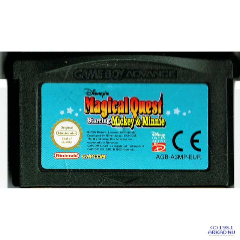 MAGICAL QUEST STARRING MICKEY & MINNIE GBA