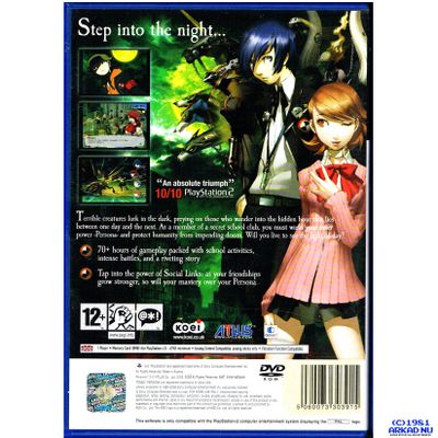 SHIN MEGAMI TENSEI PERSONA 3 PS2