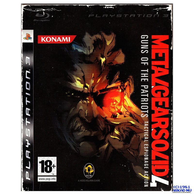 METAL GEAR SOLID 4 GUNS OF THE PATRIOTS PS3