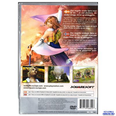 FINAL FANTASY X PS2 DANSK/NORSK