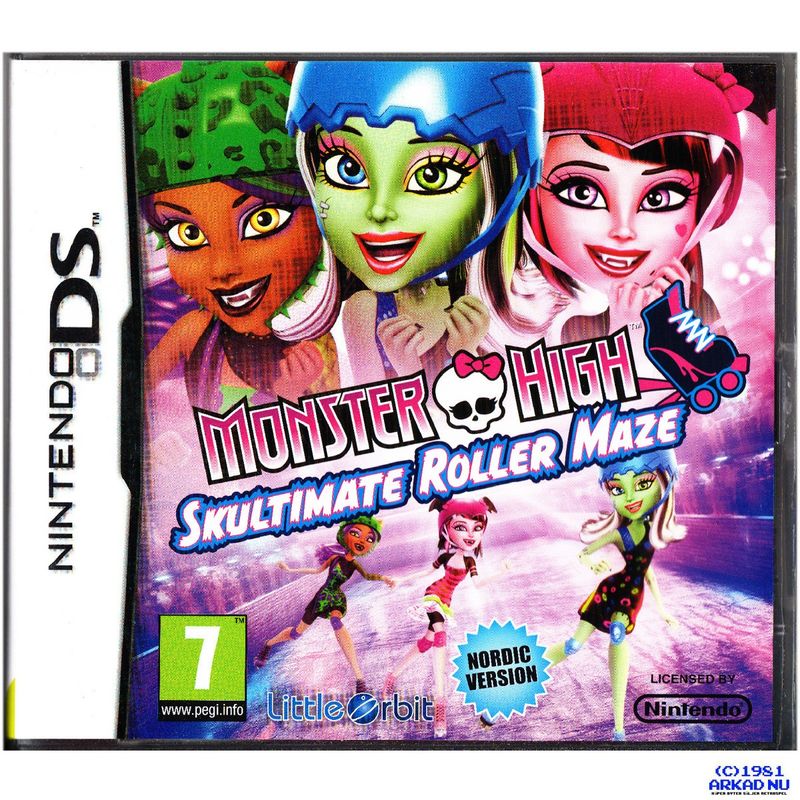 MONSTER HIGH SKULTIMATE ROLLER MAZE DS