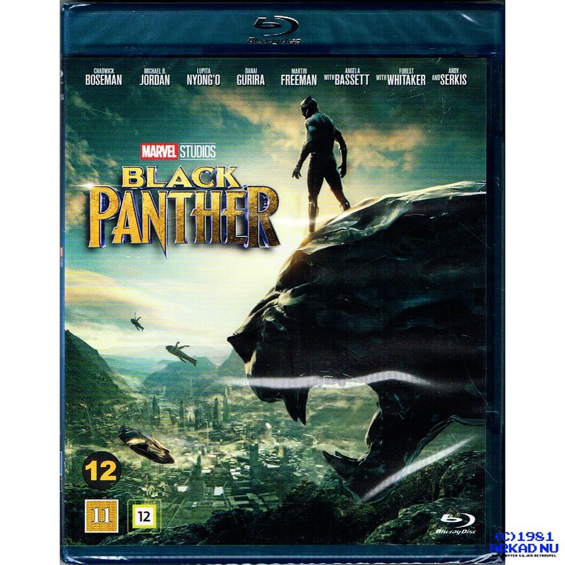 BLACK PANTHER BLU-RAY