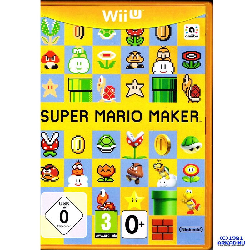 SUPER MARIO MAKER WII U