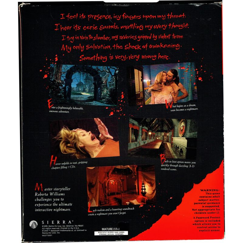PHANTASMAGORIA PC 