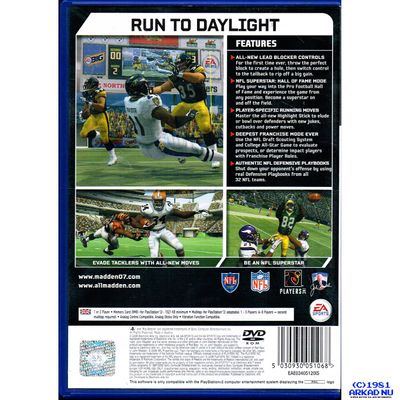 MADDEN NFL 07 PS2