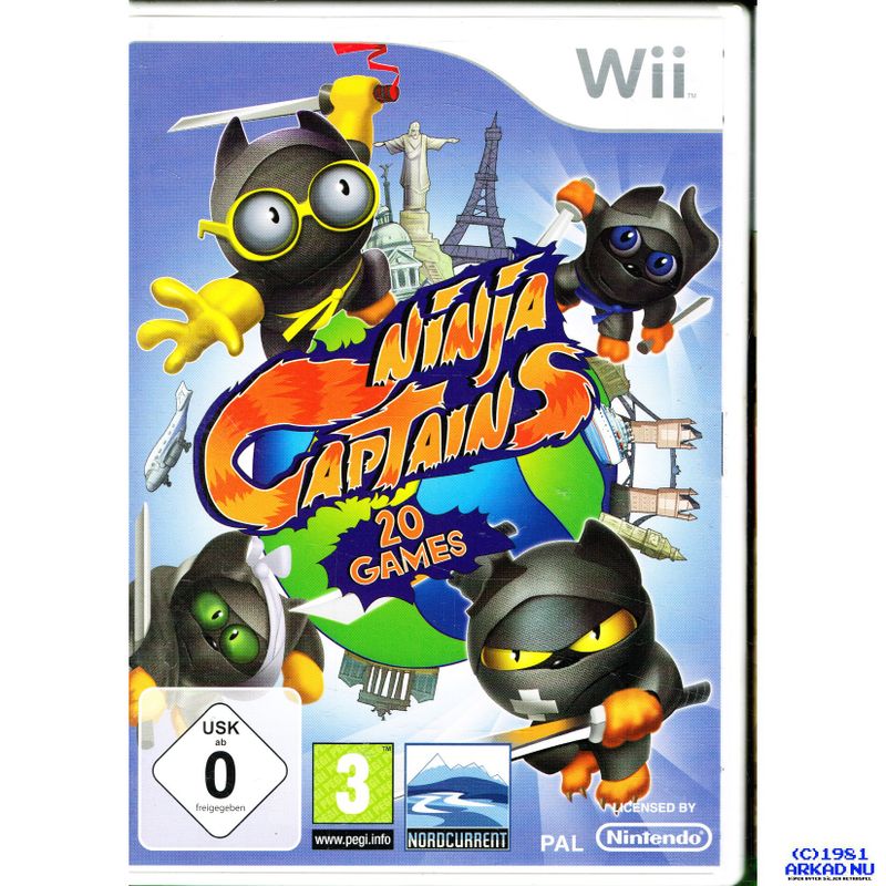 NINJA CAPTAINS WII