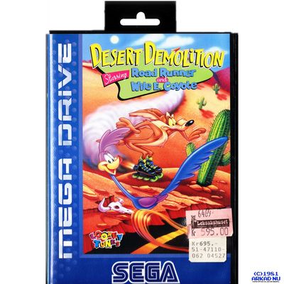 DESERT DEMOLITION MEGADRIVE