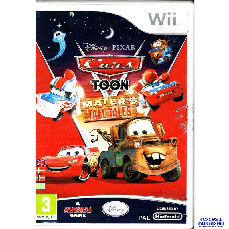 CARS TOON MATERS TALL TALES WII