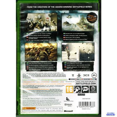 BATTLEFIELD BAD COMPANY 2 XBOX 360