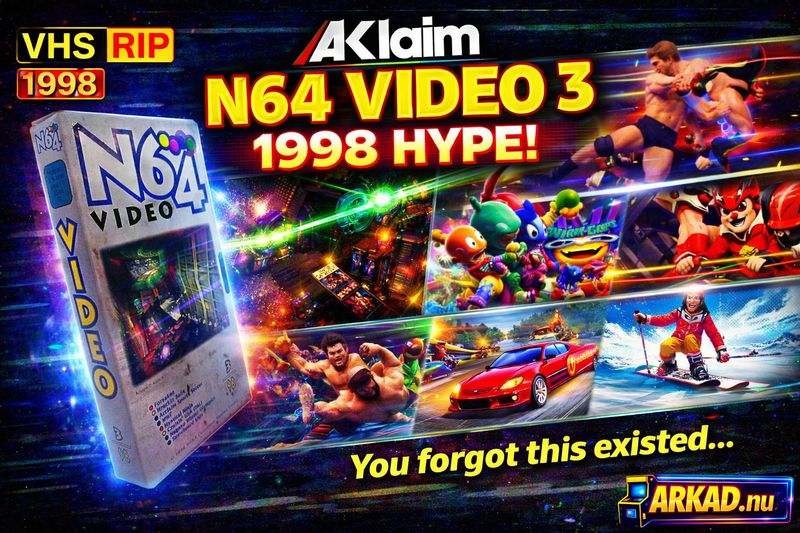 N64 Video 3 (1998) – Acclaim Promo VHS Rip | Pure 90s Nintendo 64 Hype