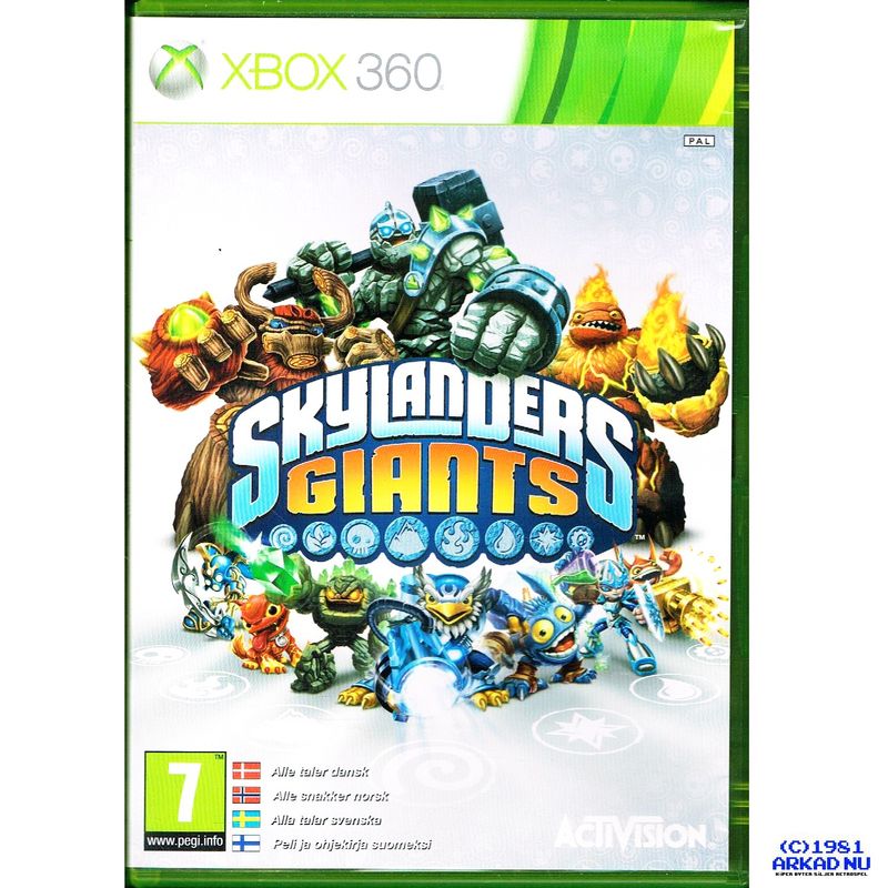 SKYLANDERS GIANTS XBOX 360