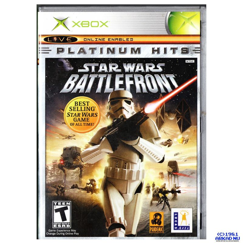 STAR WARS BATTLEFRONT XBOX NTSC USA