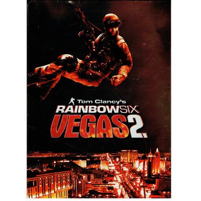 TOM CLANCYS RAINBOX SIX VEGAS 2 STEELBOOK XBOX 360