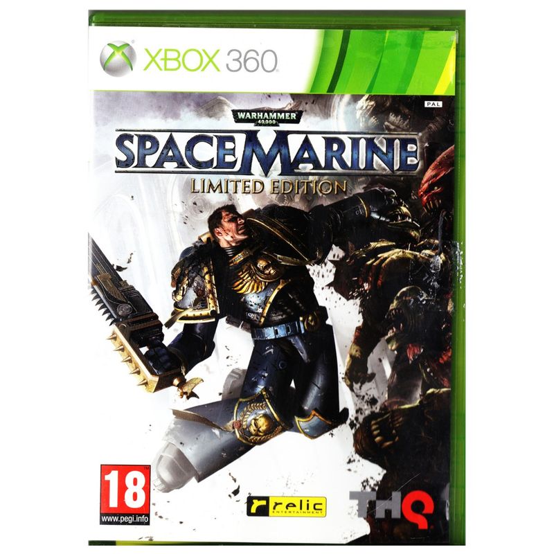 WARHAMMER 40000 SPACE MARINE LIMITED EDITION XBOX 360