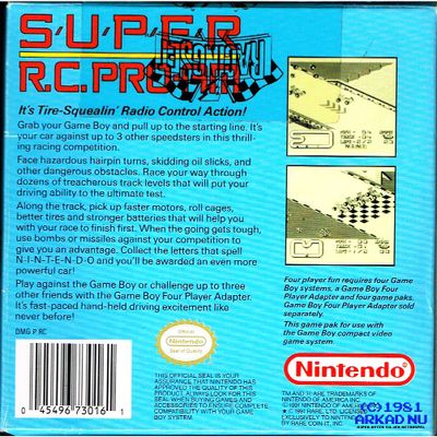 SUPER RC PRO-AM GAMEBOY