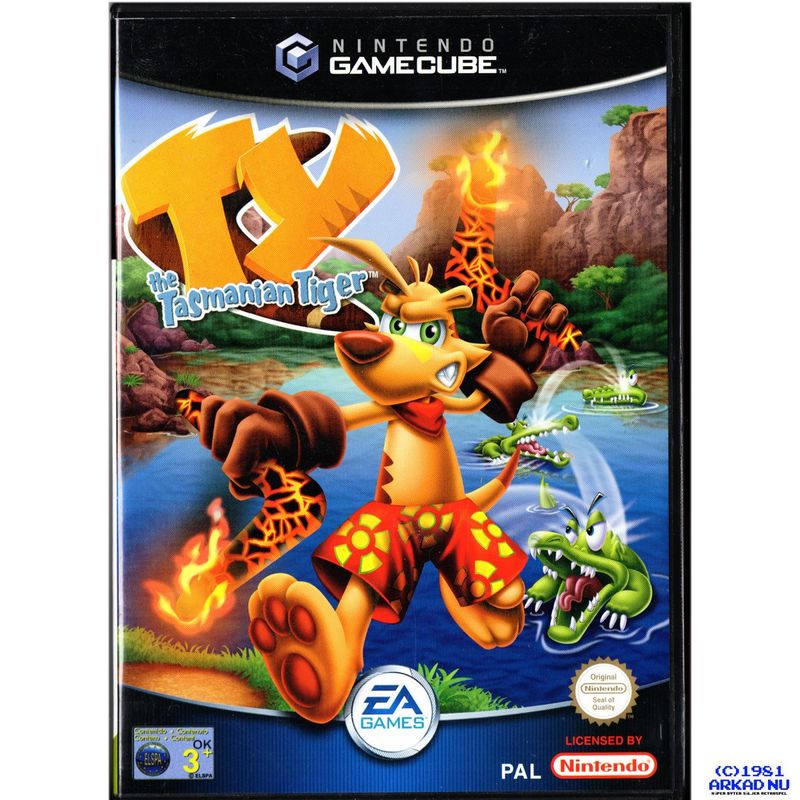 TY THE TASMANIAN TIGER GAMECUBE