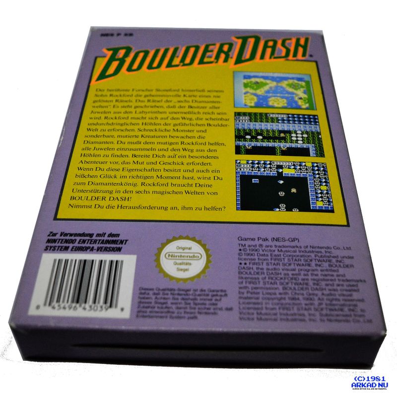 BOULDER DASH NES