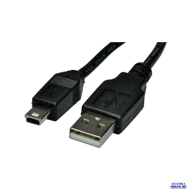 MAXXTRO USB 2.0 KABEL TYP A - MINI B M-M 1.8M