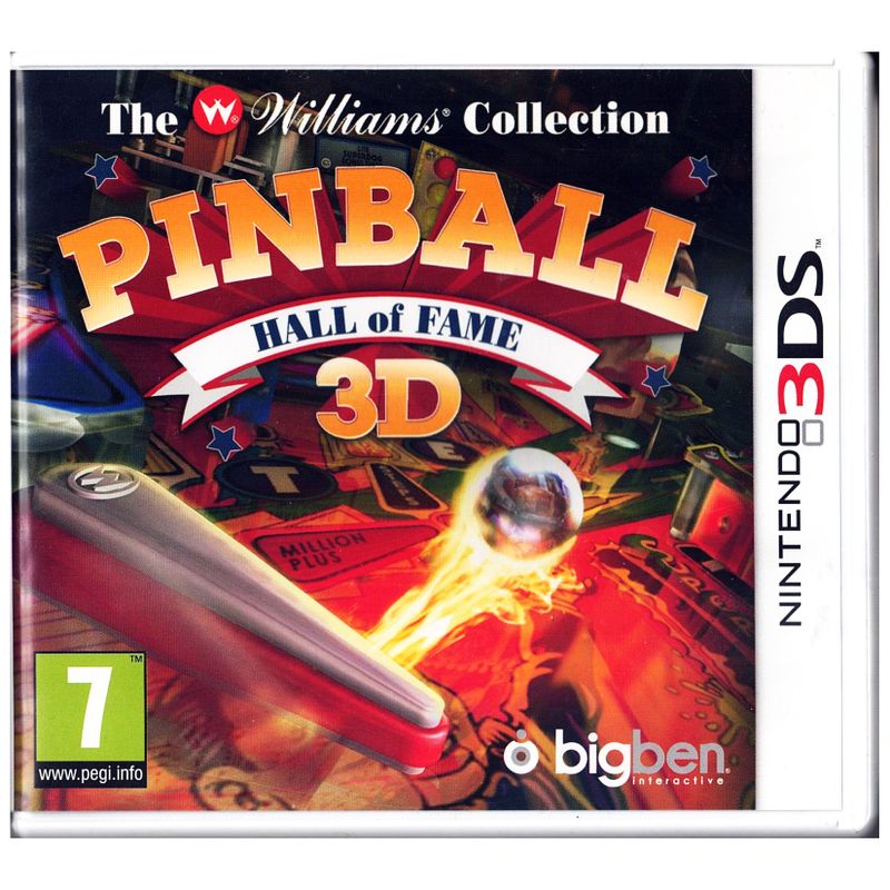 PINBALL HALL OF FAME THE WILLIAMS COLLECTION 3D 3DS