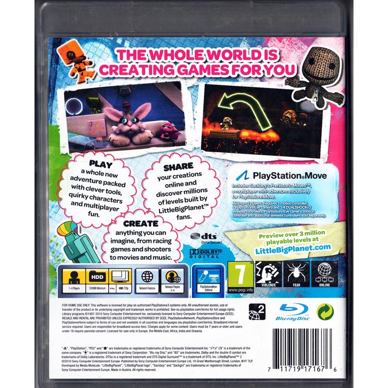 LITTLE BIG PLANET 2 PS3
