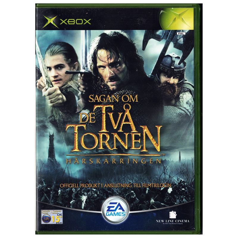 SAGAN OM DE TVÅ TORNEN HÄRSKARRINGEN XBOX