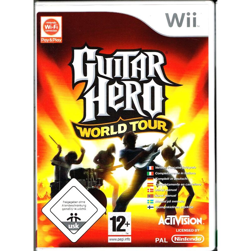 GUITAR HERO WORLD TOUR WII