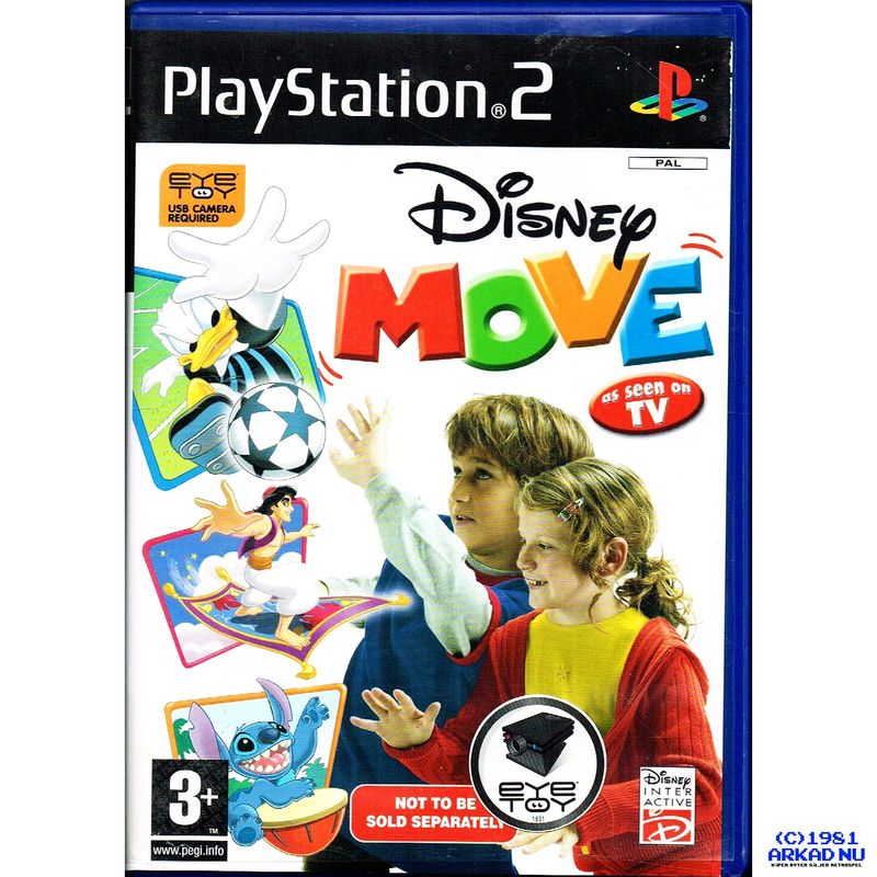 DISNEY MOVE PS2