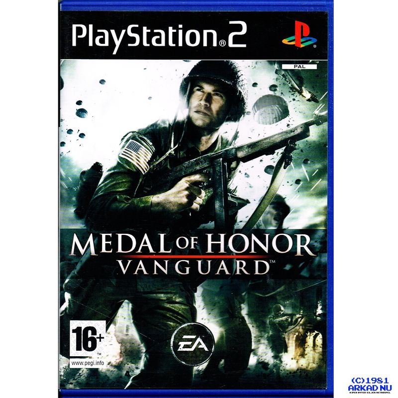 MEDAL OF HONOR VANGUARD PS2