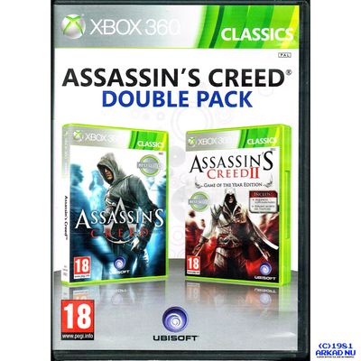 ASSASSINS CREED DOUBLE PACK XBOX 360