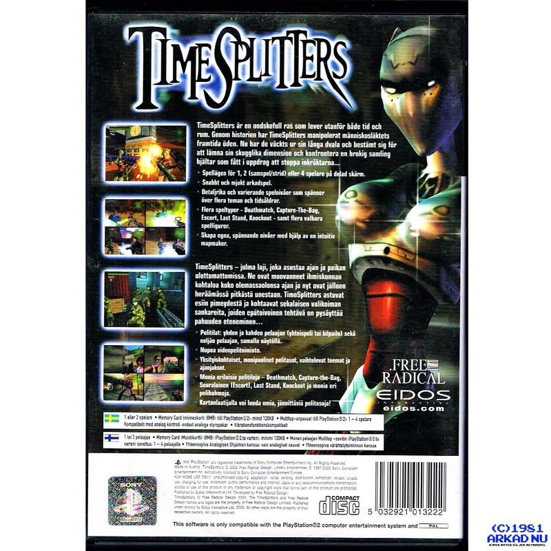 TIME SPLITTERS PS2