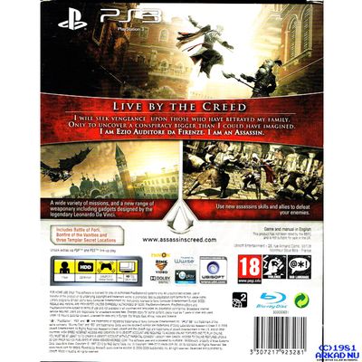 ASSASSINS CREED II COMPLETE EDITION PS3