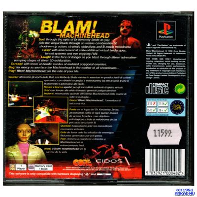 BLAM! MACHINEHEAD PS1