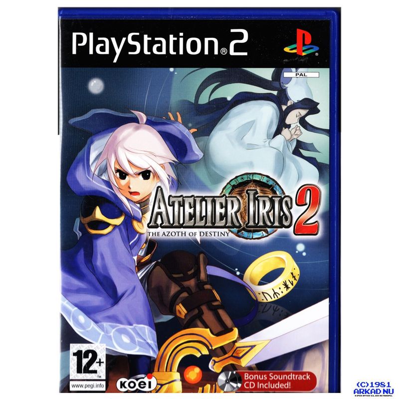 ATELIER IRIS 2 THE AZOTH OF DESTINY PS2