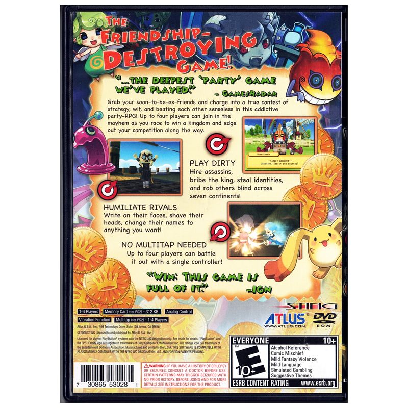 DOKAPON KINGDOM PS2 NTSC USA