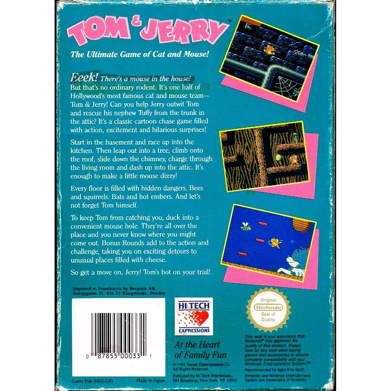 TOM & JERRY NES SCN