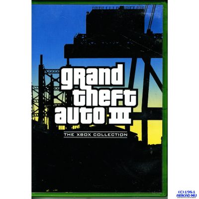 GRAND THEFT AUTO III THE XBOX COLLECTION XBOX