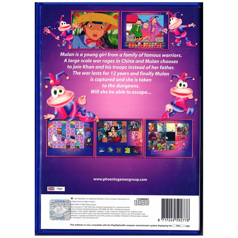 MIGHTY MULAN PS2