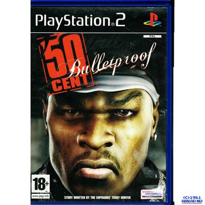 50 CENT BULLETPROOF PS2