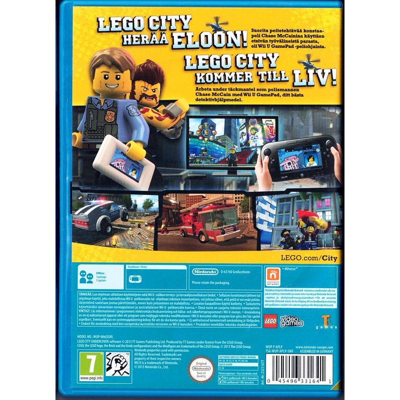 LEGO CITY UNDERCOVER WII U